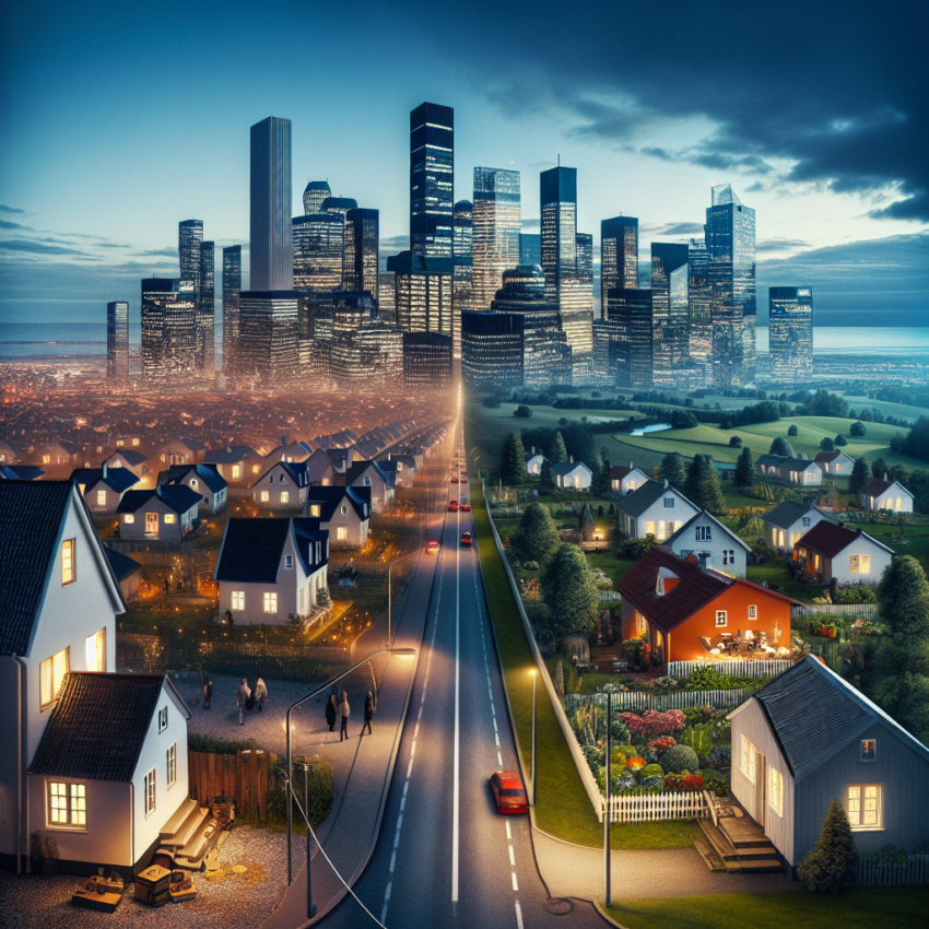 Fra storby til småby: Kan lavere løn i provinsen give mere livskvalitet?